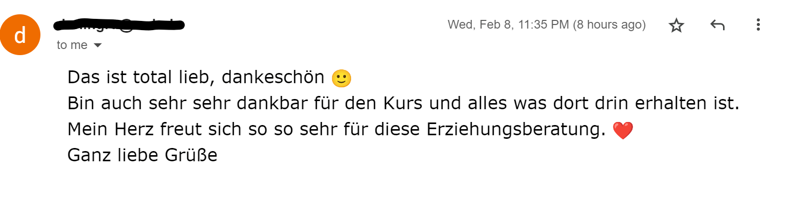 Videokurs Testimonial StarkeKids