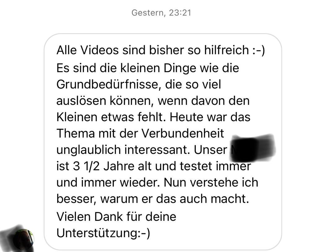 Videokurs Feedback StarkeKids